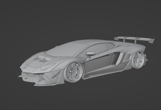 Lamborghini Aventador LP700-4 LB Works Wide Body