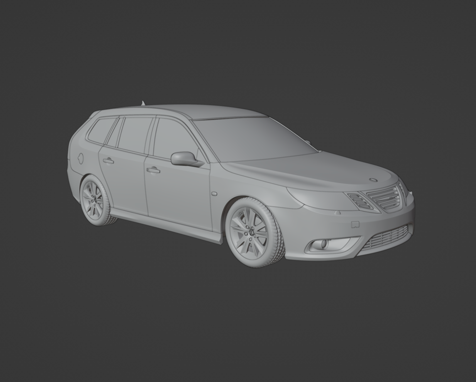 Saab 9-3 Sport Combi '08